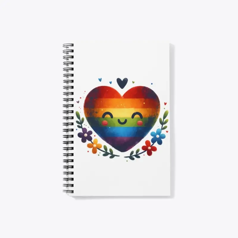 Folk Art Heart Pride Month LGBTQ