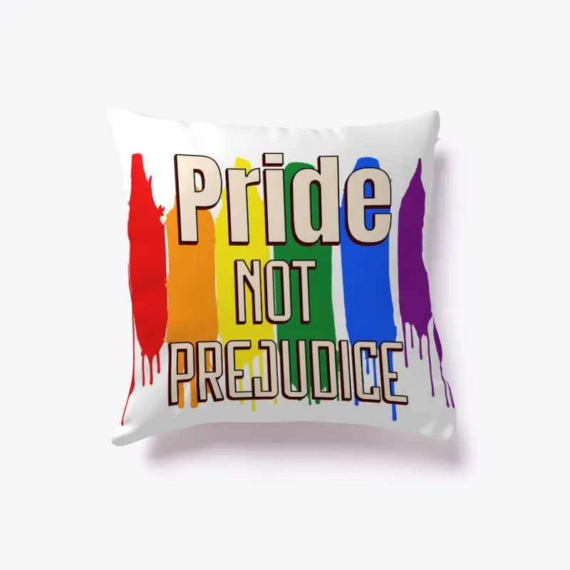 Pride Not Prejudice Paint Pride Flag