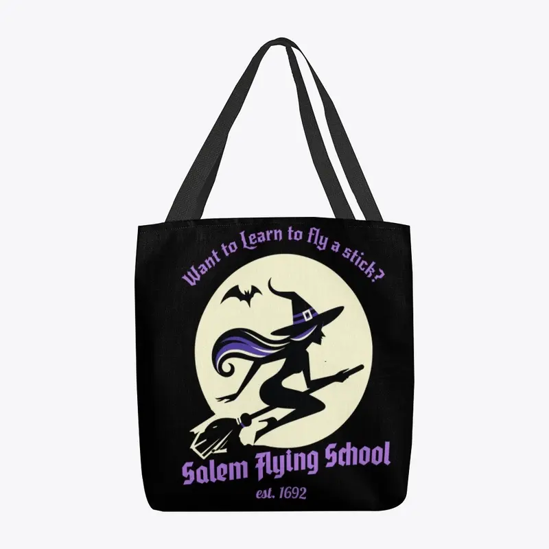 Salem Flying School Halloween Witch 