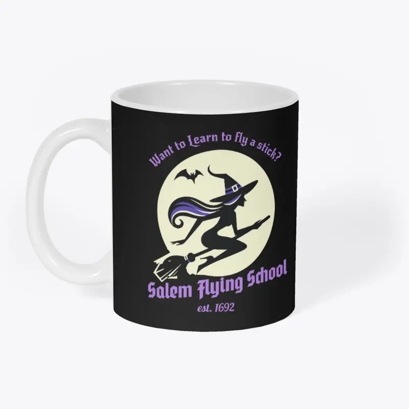 Salem Flying School Halloween Witch 