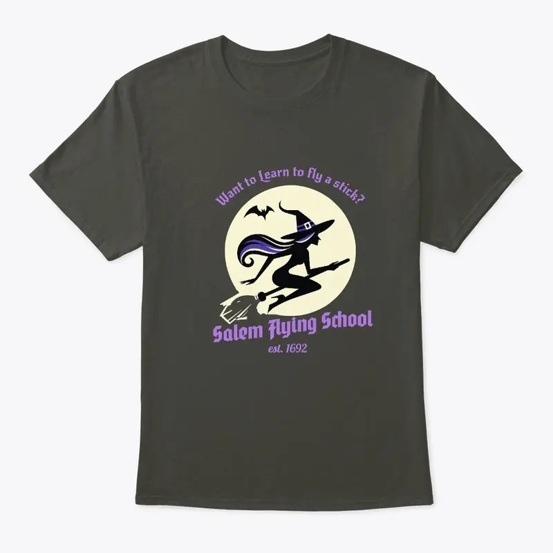 Salem Flying School Halloween Witch 